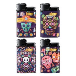 Barquette De 24 Briquets Djeep Assortis - Fiesta 9 Barquette De 24 Briquets Djeep Assortis - Fiesta -Fumeurs Fournitures Magasin barquette de 24 briquets djeep assortis fiesta 1