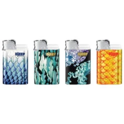 Barquette De 24 Briquets Djeep Assortis - Underwater 9 Barquette De 24 Briquets Djeep Assortis - Underwater -Fumeurs Fournitures Magasin barquette de 24 briquets djeep assortis underwater 1