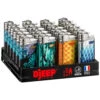 Barquette De 24 Briquets Djeep Assortis - Underwater 1 Barquette De 24 Briquets Djeep Assortis - Underwater -Fumeurs Fournitures Magasin barquette de 24 briquets djeep assortis underwater