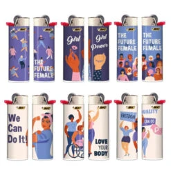 Bic Barquette De 50 Briquets J26 Girl Power 5 Bic Barquette De 50 Briquets J26 Girl Power -Fumeurs Fournitures Magasin barquette de 50 briquets j26 girl power 1