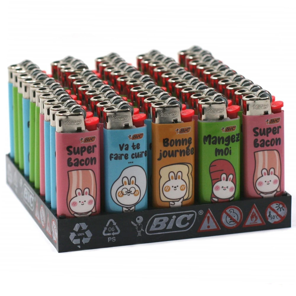 Bic Barquette De 50 Briquets Mini J25 Good Morning 3 Bic Barquette De 50 Briquets Mini J25 Good Morning