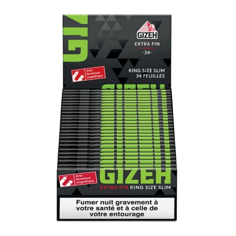 Boite De 50 Carnets De Feuilles Slim GIZEH BLACK Extra Fin 3 Boite De 50 Carnets De Feuilles Slim GIZEH BLACK Extra Fin
