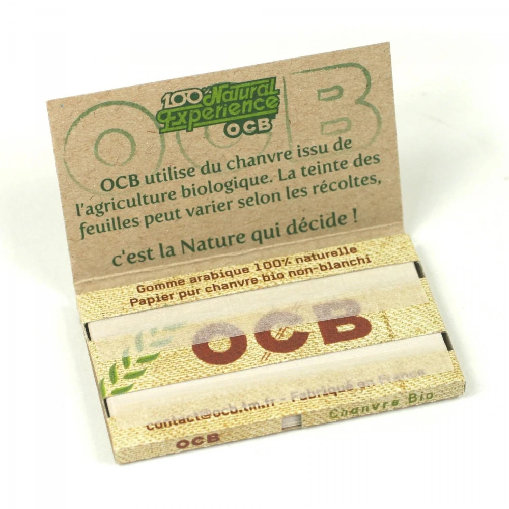 Boite De 50 Paquets OCB Chanvre Bio (Regular) 5 Boite De 50 Paquets OCB Chanvre Bio (Regular) – Image 3
