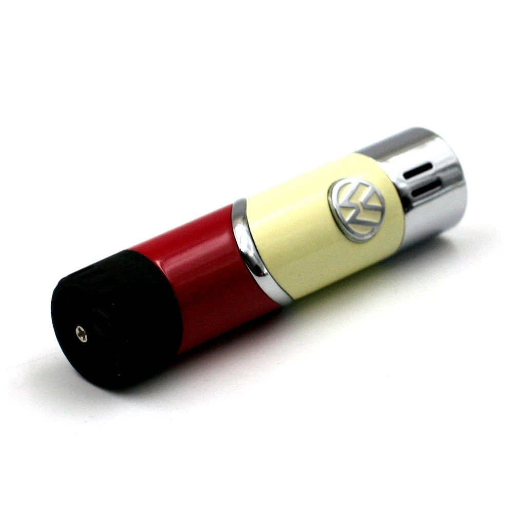 Briquet Cylindre Bicolore Volkswagen Rouge Et Beige 4 Briquet Cylindre Bicolore Volkswagen Rouge Et Beige – Image 2