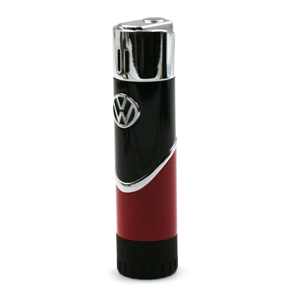 Briquet Cylindre Bicolore Volkswagen Rouge Et Noir 5 Briquet Cylindre Bicolore Volkswagen Rouge Et Noir – Image 3