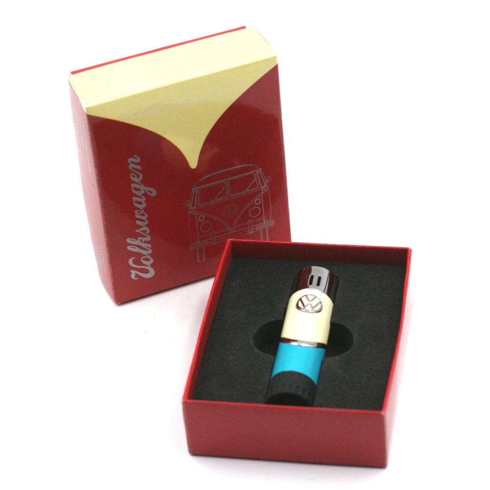 Briquet Cylindre Bicolore Volkswagen Vert Et Beige 6 Briquet Cylindre Bicolore Volkswagen Vert Et Beige – Image 4