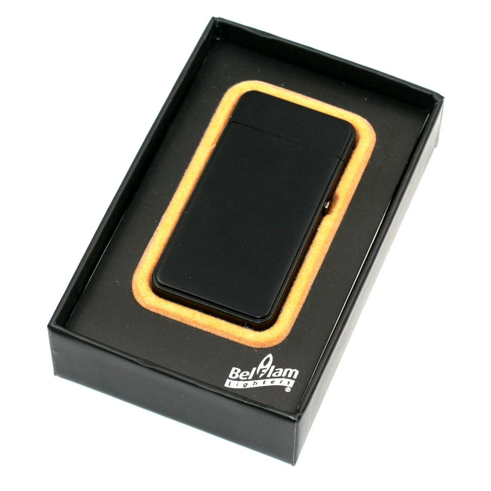 Briquet Double Arc Belflam – Black 4 Briquet Double Arc Belflam – Black – Image 2