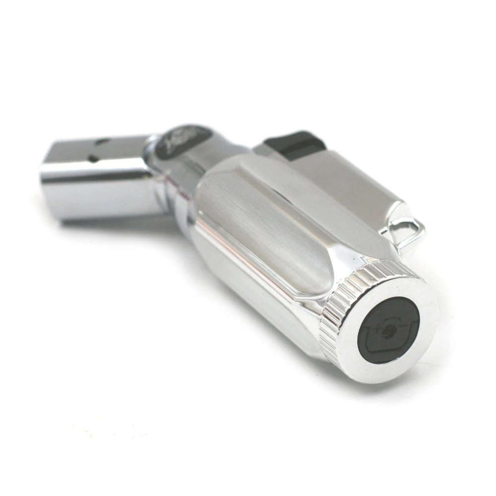Briquet Silver Champ High 4 Flammes Turbo Orientable 4 Briquet Silver Champ High 4 Flammes Turbo Orientable – Image 2