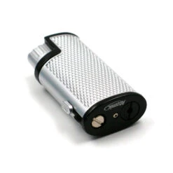 Briquet Turbo Métal Avec Perce Cigare Intégrer – Gris 8 Briquet Turbo Métal Avec Perce Cigare Intégrer – Gris -Fumeurs Fournitures Magasin briquet turbo metal avec perce cigare integrer gris 2