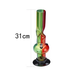 Champ High - Twist Rasta Bang 32 X 6 Cm -Fumeurs Fournitures Magasin champ high twist rasta bang 32 x 6 cm 2