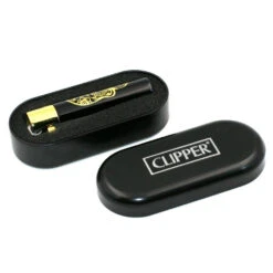 Clipper Métal - Skull Gold 7 Clipper Métal - Skull Gold -Fumeurs Fournitures Magasin clipper metal skull gold 2
