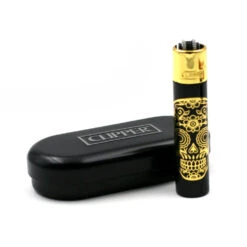 Clipper Métal - Skull Gold
