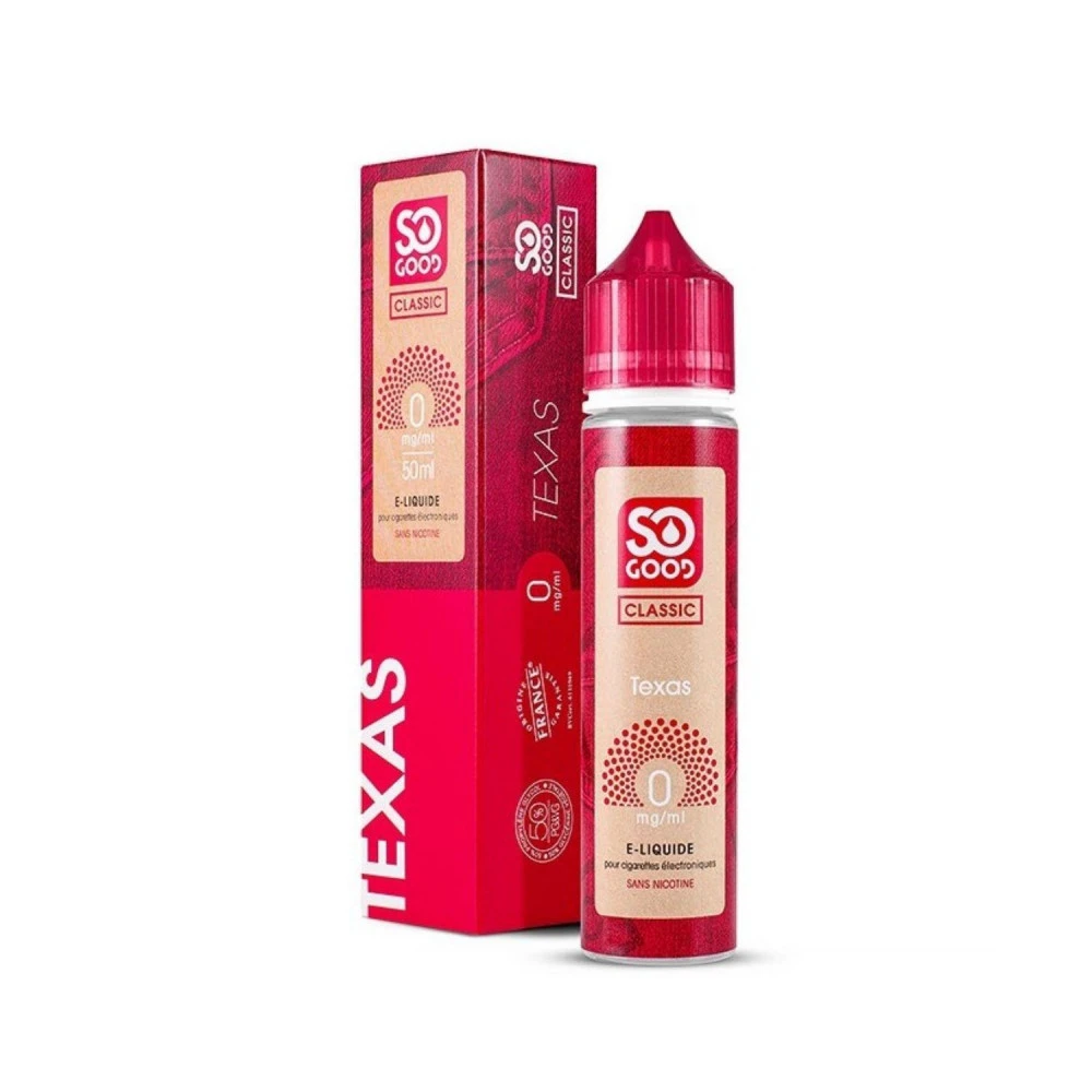 E Liquide So Good - Texas 50 Ml Sans Nicotine 3 E Liquide So Good - Texas 50 Ml Sans Nicotine