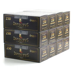 Lot De 12 Boîtes De 250 Tubes à Cigarettes - Invictus