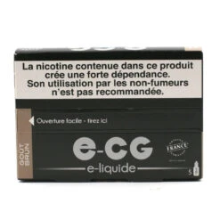 Lot De 5 Flacons E-CG - Goût Brun 6 Mg/ml 8 Lot De 5 Flacons E-CG - Goût Brun 6 Mg/ml -Fumeurs Fournitures Magasin lot de 5 flacons e cg gout brun 6 mg ml 1