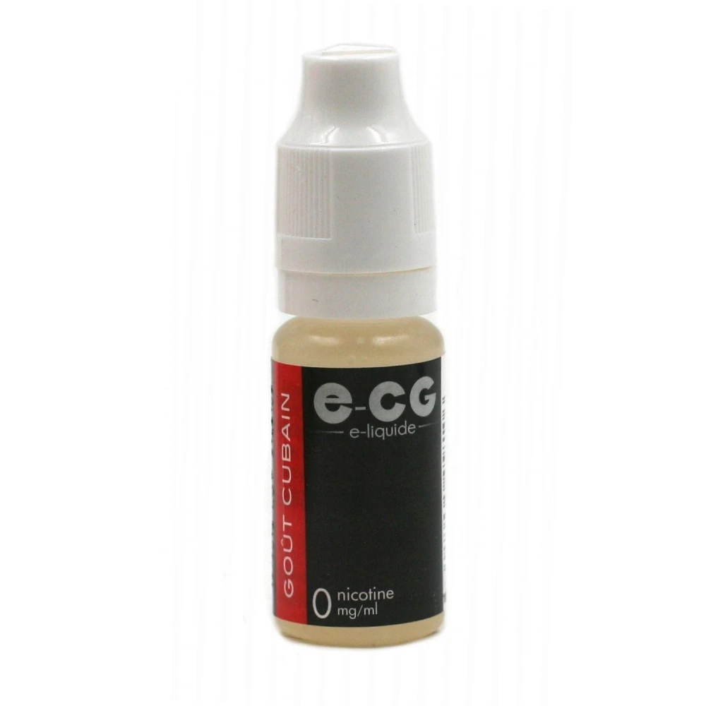 Lot De 5 Flacons E-CG - Goût Cubain 0 Mg/ml 6 Lot De 5 Flacons E-CG - Goût Cubain 0 Mg/ml – Image 4