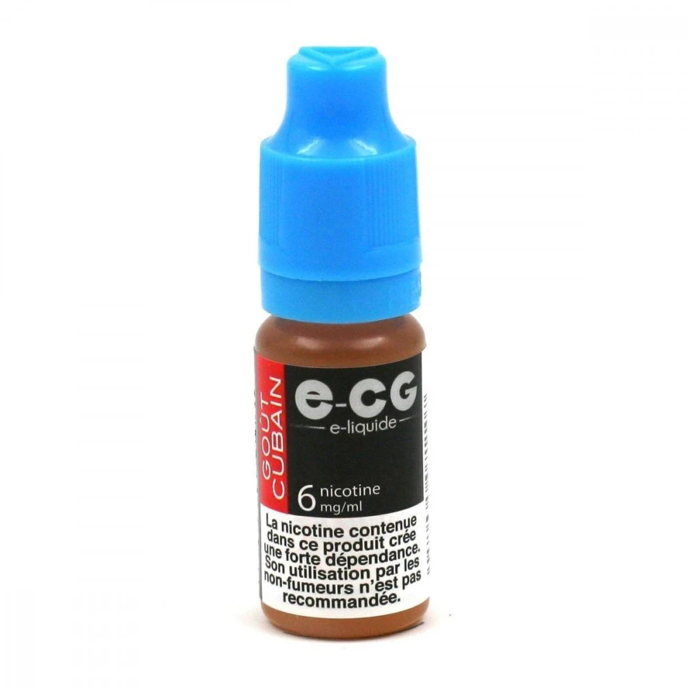 Lot De 5 Flacons E-CG - Goût Cubain 6 Mg/ml 6 Lot De 5 Flacons E-CG - Goût Cubain 6 Mg/ml – Image 4