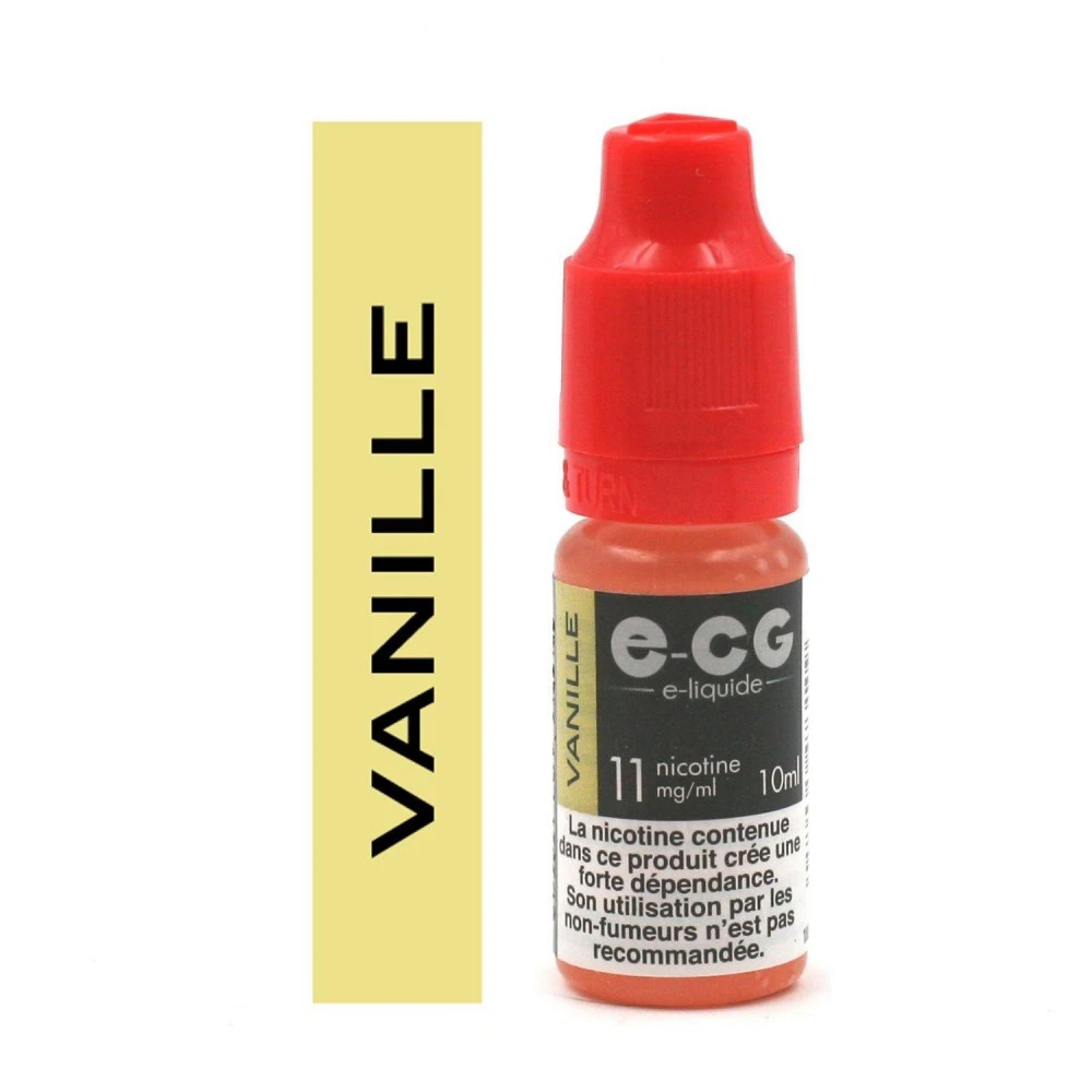 Lot De 5 Flacons E-CG - Goût Vanille 11 Mg/ml 5 Lot De 5 Flacons E-CG - Goût Vanille 11 Mg/ml – Image 3