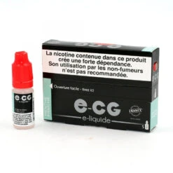 Lot De 5 Flacons E-CG - Menthe Fraîche 11 Mg/ml