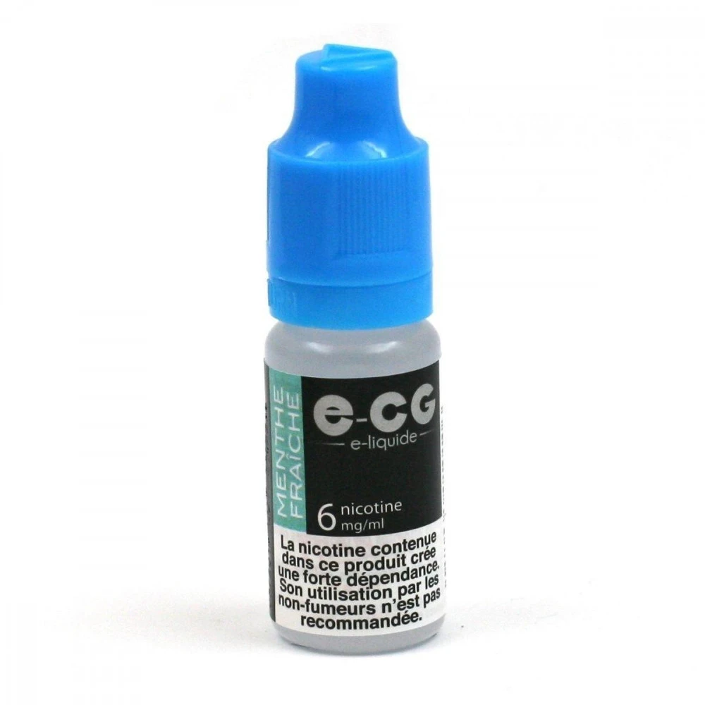 Lot De 5 Flacons E-CG - Menthe Fraîche 6 Mg/ml 6 Lot De 5 Flacons E-CG - Menthe Fraîche 6 Mg/ml – Image 4