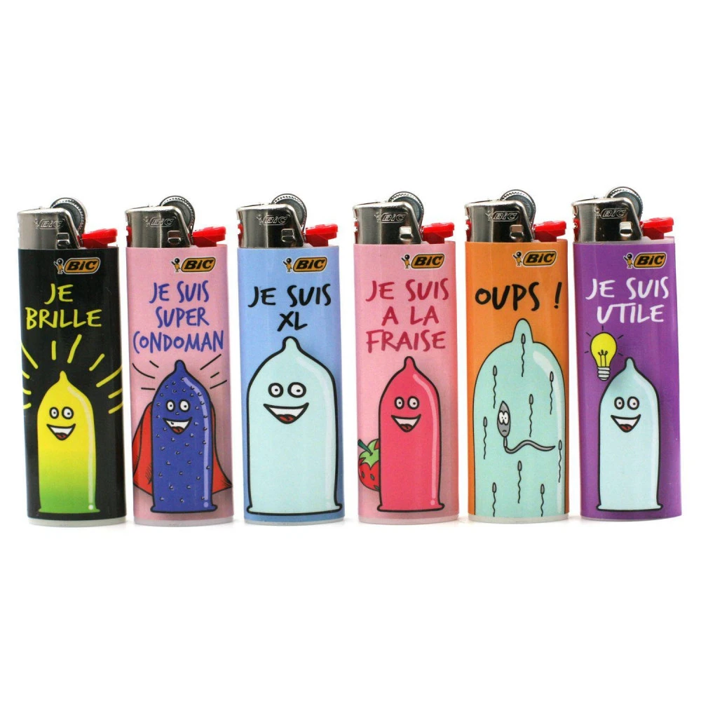 Lot De 50 Briquets BIC MAXI J26 - Condom Power 5 Lot De 50 Briquets BIC MAXI J26 - Condom Power – Image 3