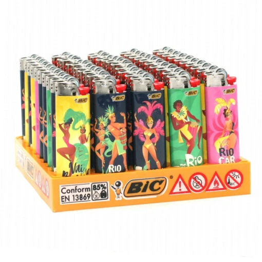 Lot De 50 Briquets BIC MAXI J26 - RIO