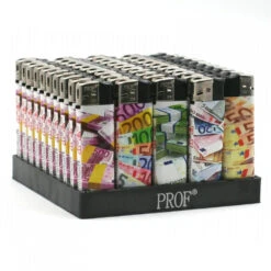 Lot De 50 Briquets Electronique - Euros Bank 5 Lot De 50 Briquets Electronique - Euros Bank -Fumeurs Fournitures Magasin lot de 50 briquets electronique euros bank 1