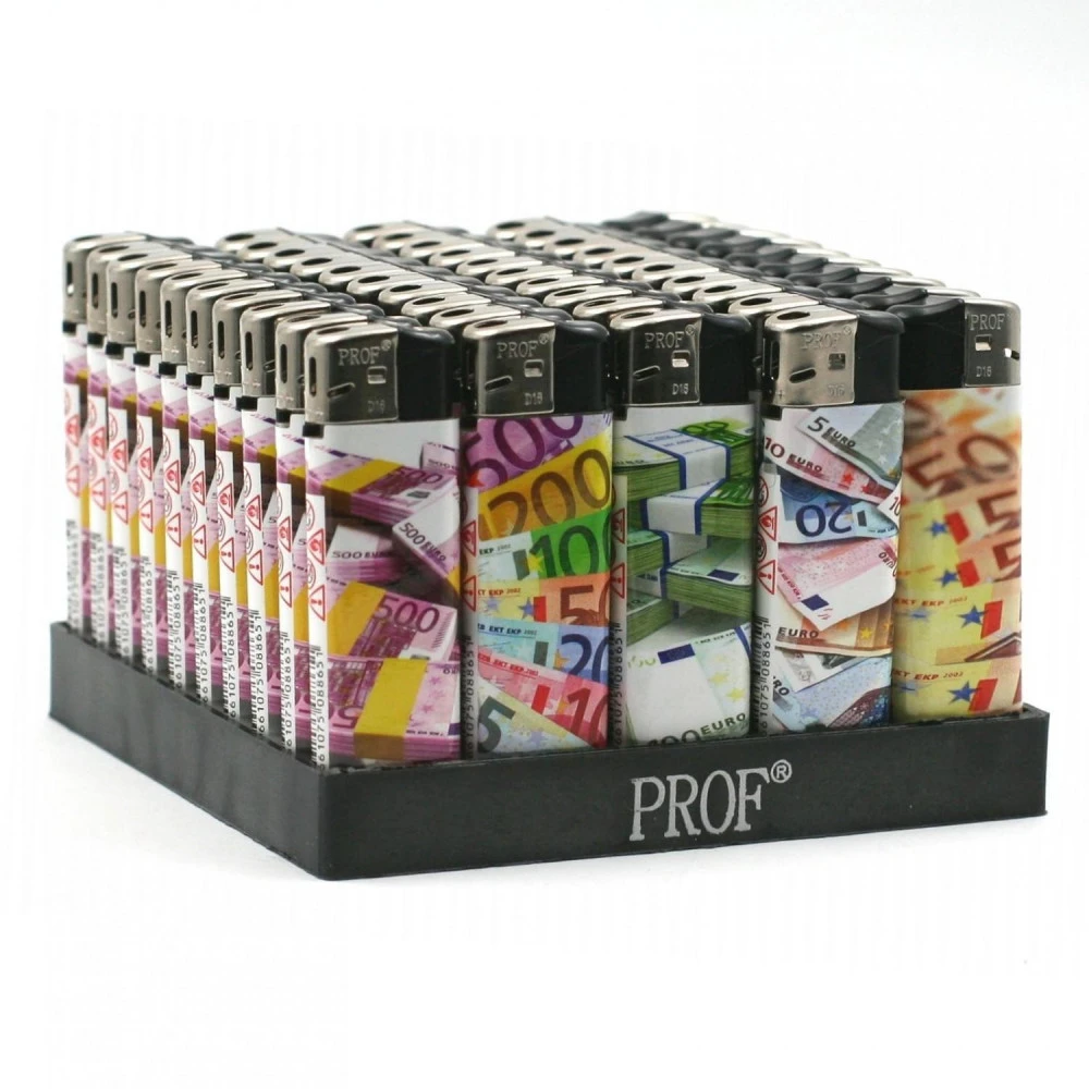 Lot De 50 Briquets Electronique - Euros Bank 4 Lot De 50 Briquets Electronique - Euros Bank – Image 2