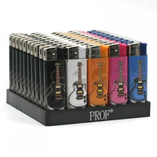 Lot De 50 Briquets Electronique - Guitare