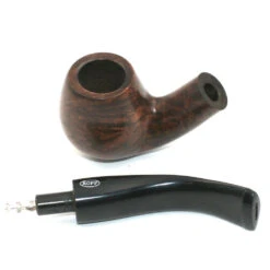 Pipe Classique Courbé ROPP – Modèle 1 8 Pipe Classique Courbé ROPP – Modèle 1 -Fumeurs Fournitures Magasin pipe classique courbe ropp modele 1 2