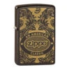 Zippo Design Scroll Art Déco Marron 60005290 1 Zippo Design Scroll Art Déco Marron 60005290 -Fumeurs Fournitures Magasin zippo design scroll art deco marron 60005290